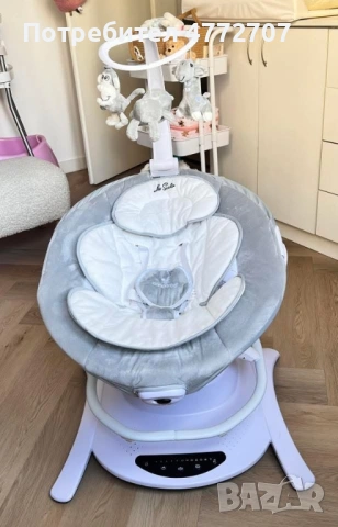 Електрическа люлка Cangaroo La Scala, снимка 4 - Детски люлки - 53923925