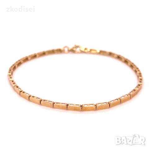 Златна дамска гривна 3,99гр. 18,5см. 14кр. проба:585 модел:31593-1