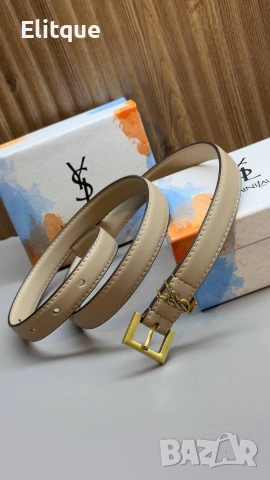 колани от естествена кожа в кутия ysl saint laurent , снимка 3 - Колани - 53458901