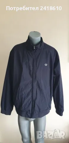 Fred Perry Mens Wind Jacket Size 2XL Пролет - Есен ОРИГИНАЛ! Мъжко Яке!