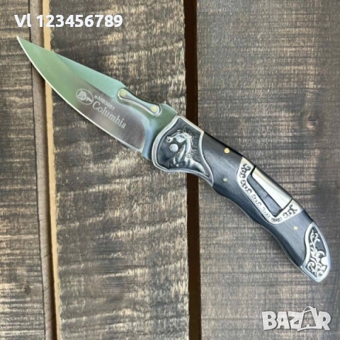 Сгъваем нож Columbia B 3951 -90x205 mm, снимка 2 - Ножове - 53936857