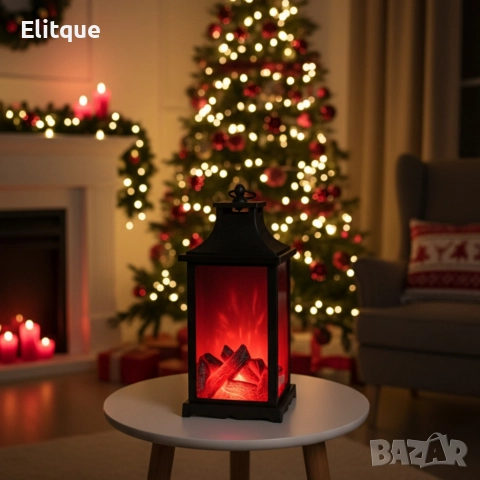 LED декоративен фенер с ефект на жив пламък, снимка 7 - Декорация за дома - 52582699