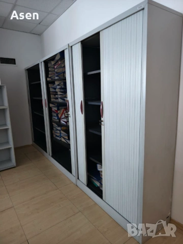 Метален шкаф стелаж за документи и инстрименти или за офис, снимка 2 - Шкафове - 54029115