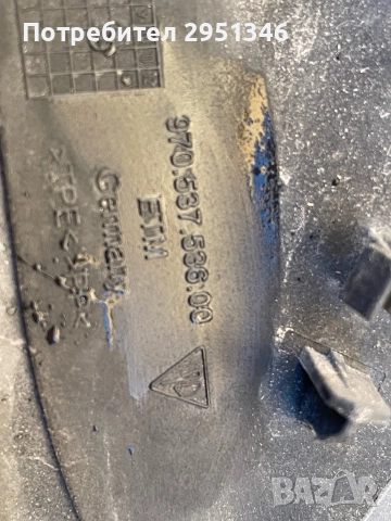 Porsche Panamera 970 Капак за врата предна дясна 97053753600, снимка 2 - Части - 52275142