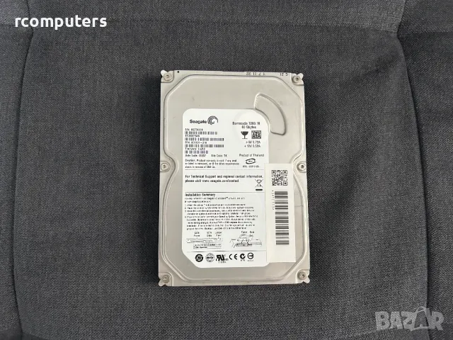 Хард диск Seagate 80GB SATA за компютър, снимка 1 - Твърди дискове - 49596397