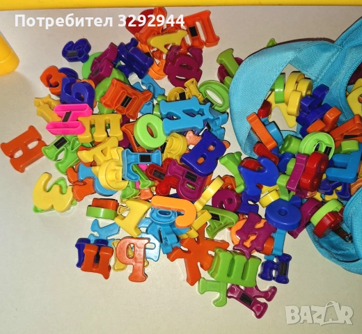 Магнитна дъска и букви, снимка 3 - Образователни игри - 54018963