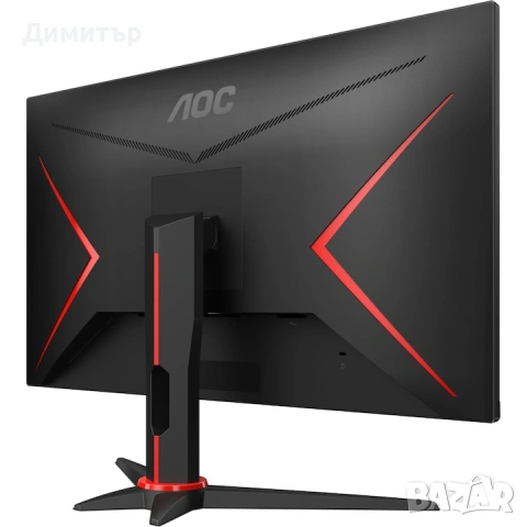 Монитор AOC 27G2AE/BK, 27", IPS, Full HD, 144Hz, 1ms, FreeSync, VESA, снимка 3 - Монитори - 53197740