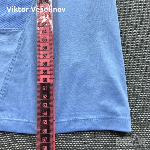 Мъжка Тениска Salomon Размер S Спортна Туристическа Синя, снимка 5 - Тениски - 51197883