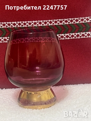 Двоен сет порцелан Poland с кристална чаша, снимка 5 - Дамски ботуши - 52469063