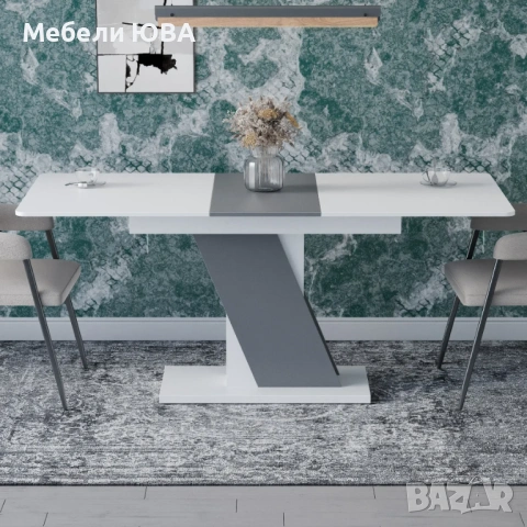  Трапезна маса TECH, снимка 2 - Маси - 46538859