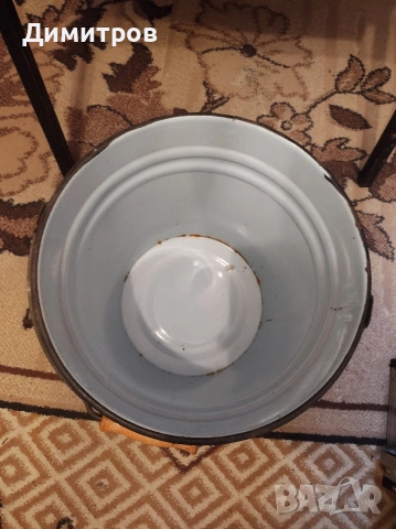 Метална кофа *Сделано в СССР*, снимка 2 - Антикварни и старинни предмети - 54166957