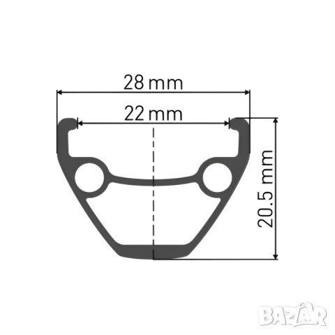 26" DT Swiss 533d 32h Disc Tubeless шини за велосипед, снимка 3 - Части за велосипеди - 45571614