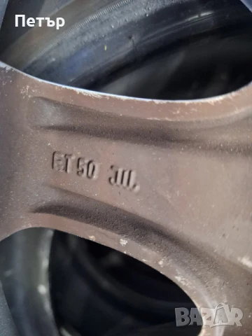 ОРИГИНАЛНИ АЛУМИНИЕВИ ДЖАНТИ ЗА ФОЛСВАГЕН -5Х112Х57-15 цола, снимка 8 - Гуми и джанти - 50700092