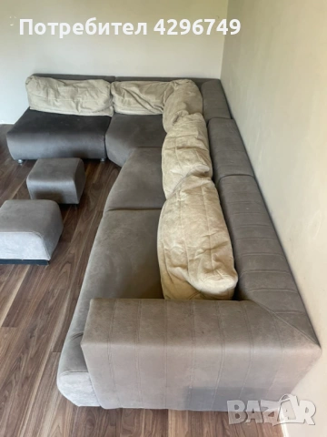 Ъглов диван, снимка 2 - Дивани и мека мебел - 54128722