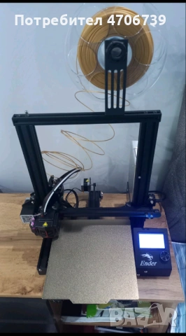 3D принтер Ender-3 Neo с инструменти, снимка 8 - Друга електроника - 53071474