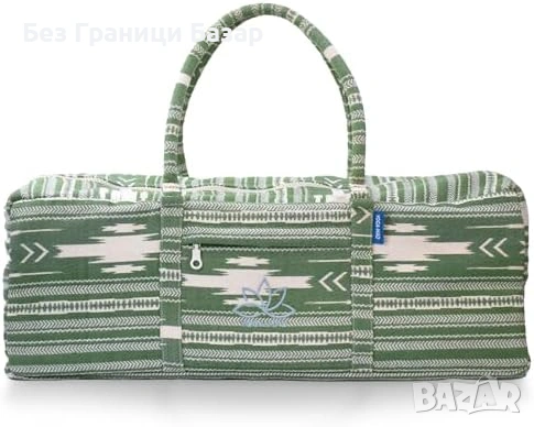 Нова голяма йога чанта с подплата джобове и удобни дръжки за постелка