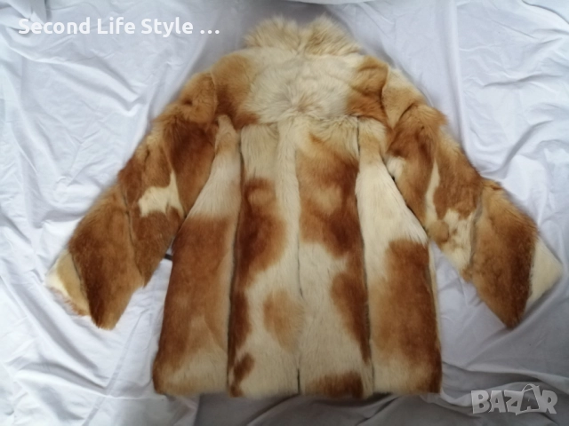 Винтидж луксозно дамско палто от естествен косъм – Baewolf Exclusive р-р M , снимка 11 - Палта, манта - 52879517