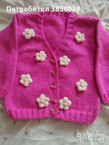 бебешка и детска жилетка, снимка 2 - Детски пуловери и жилетки - 49511976