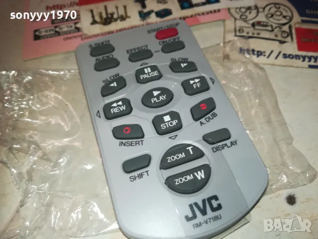 JVC RM-V718U REMOTE CONTROL-ВНОС SWISS 1009241000, снимка 3 - Дистанционни - 47188266