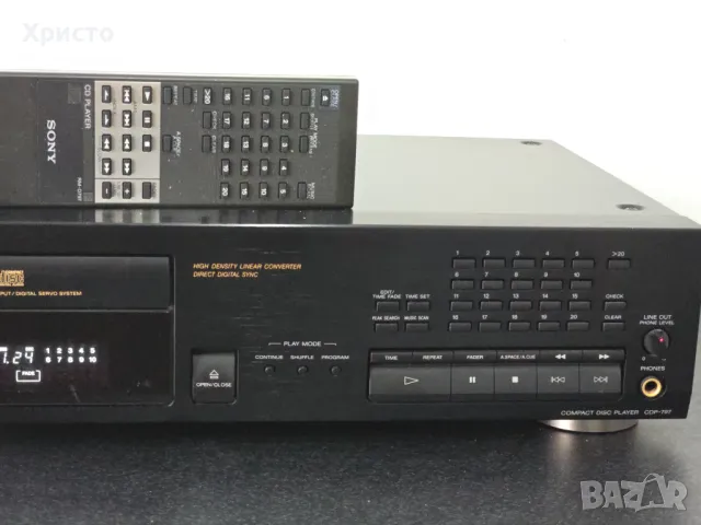 Sony cdp-797, снимка 3 - Ресийвъри, усилватели, смесителни пултове - 47099551