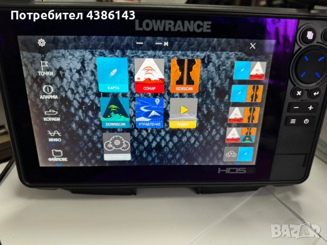 Продавам сонар Lowrance HDS – 9 Live със сонда