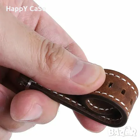 RETRO Кожена каишка за Huawei Watch/Samsung/Xiaomi/Garmin/Apple/Amazfit, снимка 12 - Каишки за часовници - 50048393