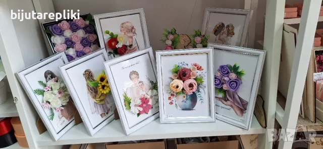 рамки с цветя 13/18, снимка 3 - Декорация за дома - 49922670