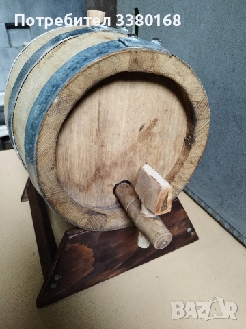 малко симпатично дъбово буренце за ракия, снимка 2 - Други стоки за дома - 52776557