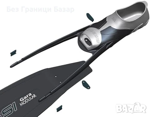 Нов Cressi Gara Modular Assembly Kit BZ180020 – Комплект за сменяеми плавници, снимка 3 - Водни спортове - 51131458