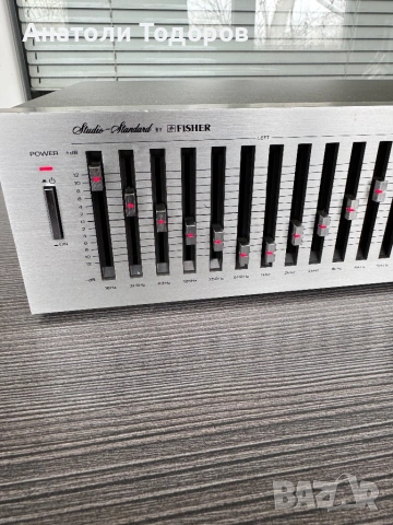 FISHER EQ-550, снимка 2 - Ресийвъри, усилватели, смесителни пултове - 53654103