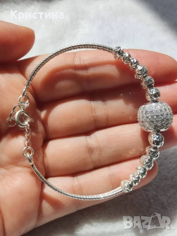 Нова сребърна гривна Виетнам, снимка 5 - Гривни - 51962385