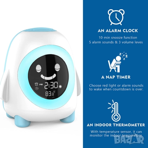 Детски часовник за обучение Wisoee, снимка 4 - Детски - 52687467