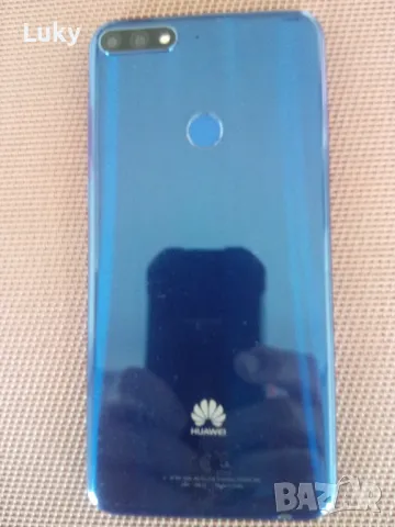 Телефон-Huawei Y7-За ремонт,части.Работещ.Цената е твърда., снимка 2 - Huawei - 50383527