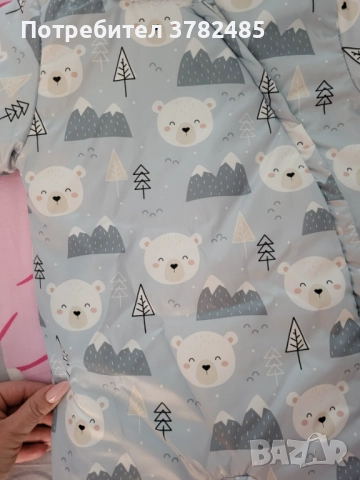 Бебешки Зимен Космонавт 9-12м. за Момче или Момиче, снимка 7 - Комплекти за бебе - 51548658