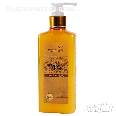 Шампоан „Златен джинджифил“, снимка 1 - Продукти за коса - 49397820