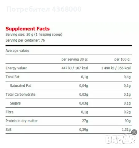 AMIX Gold Whey Protein Isolate, снимка 2 - Хранителни добавки - 48825943