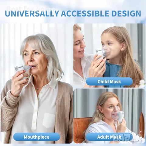 Инхалатор за бебета,деца и възрастни FEELLIF, снимка 4 - Други - 50141694