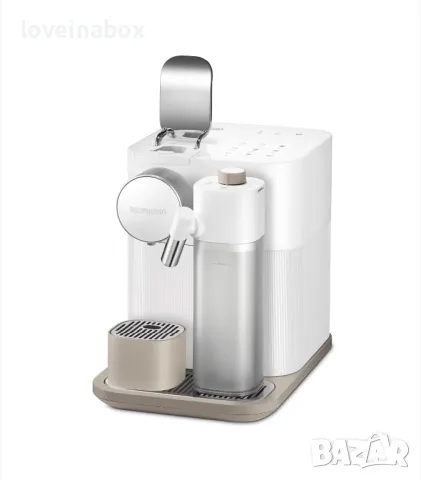 Еспресо машина Nespresso by DeLonghi Gran Lattissima EN640.W, 19 бара, 1400 W, 1.3 л, Бял, снимка 3 - Кафемашини - 49014211