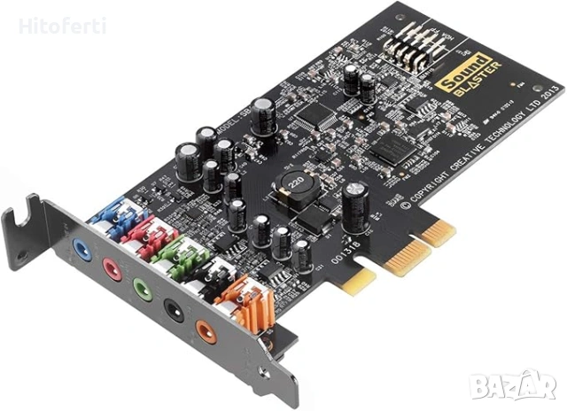 Звукова карта Creative SB1570 Blaster Audigy Fx 5.1 PCIe с SBX Pro Studio