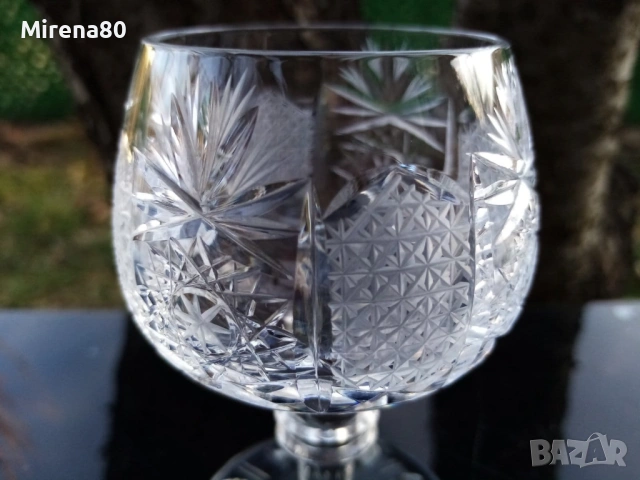 * Ропотамо * - кристален сервиз за коняк, снимка 3 - Сервизи - 54126047