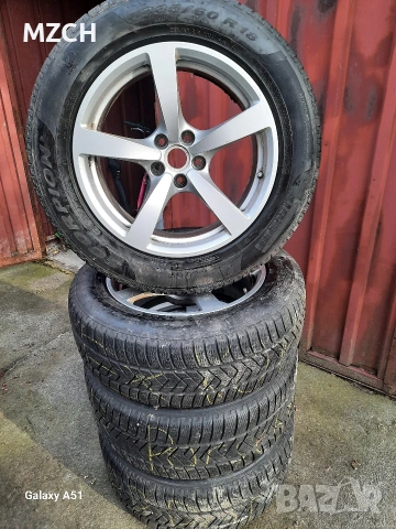 ляти джанти с гуми 5×112,18цола, СПОРТ ПАКЕТ , снимка 3 - Гуми и джанти - 54130070