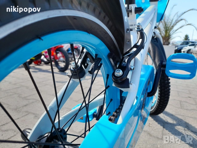 MONI Велосипед 16" 1690 син, снимка 10 - Велосипеди - 53759553