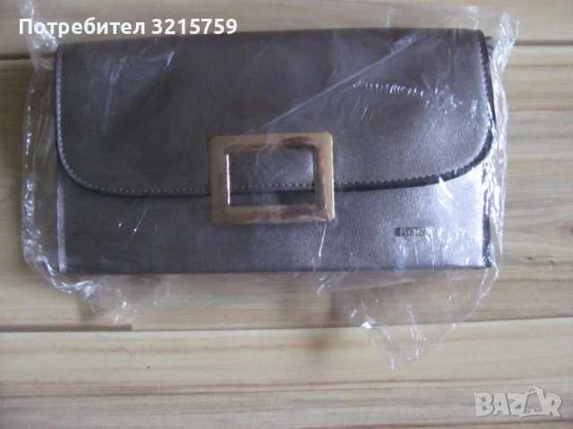 Нова дамска чанта BORA сребриста , метална катарама, снимка 11 - Чанти - 50930275