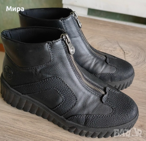 Дамски обувки,боти Rieker, снимка 3 - Маратонки - 52110538