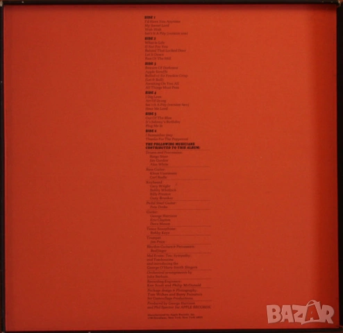 Грамофонни плочи George Harrison ‎– All Things Must Pass 3LP, снимка 2 - Грамофонни плочи - 53936998