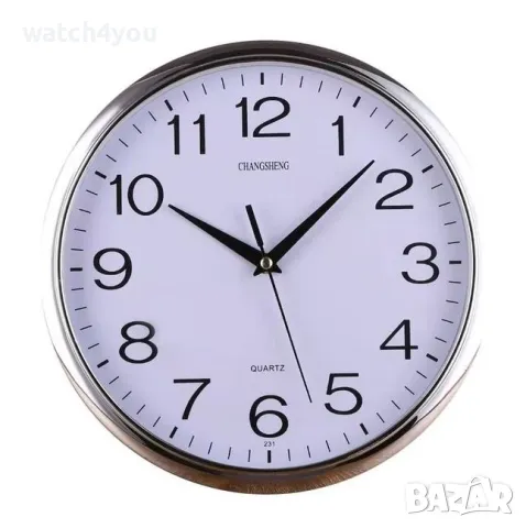 НОВ КАЧЕСТВЕН СТЕНЕН ЧАСОВНИК С БЕЗШУМЕН ПЛАВЕН МЕХАНИЗЪМ РАМКА.РЕКЛАМНИ ПЕРСОНАЛНИ СТЕННИ ЧАСОВНИЦИ, снимка 3 - Стенни часовници - 44631229