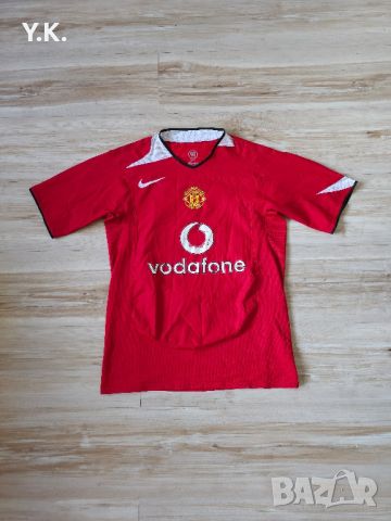 Оригинална мъжка тениска Nike x F.C. Manchester United / Season 04-06 (Home), снимка 1 - Тениски - 45128322