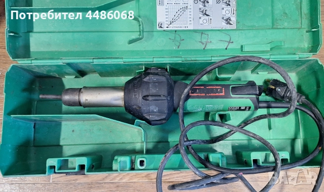 Leister triac ST пистолет за горещ въздух за заваряване 