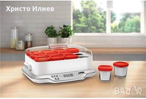 Уред за заквасване на мляко за приготвяне на кисело мляко SEB YG661500 Multidelices Express Yoghurt, снимка 2 - Други - 45350373