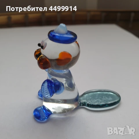 Стъклена фигура на тюленче, снимка 2 - Колекции - 50964861